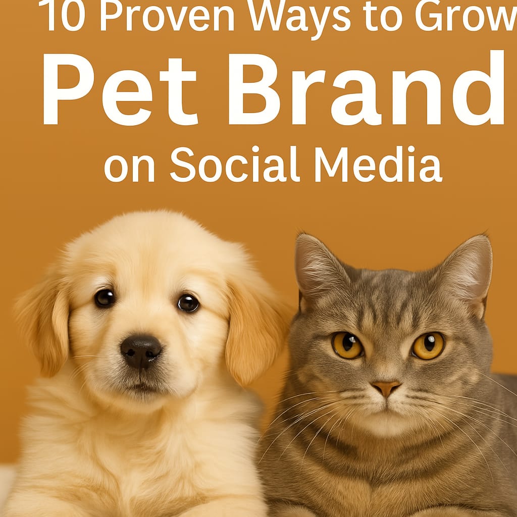 10 Proven Ways to Grow Your Pet Brand on Social Media | PetStartupCo